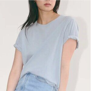Everlane Air Cotton Tee - Ice Blue size small